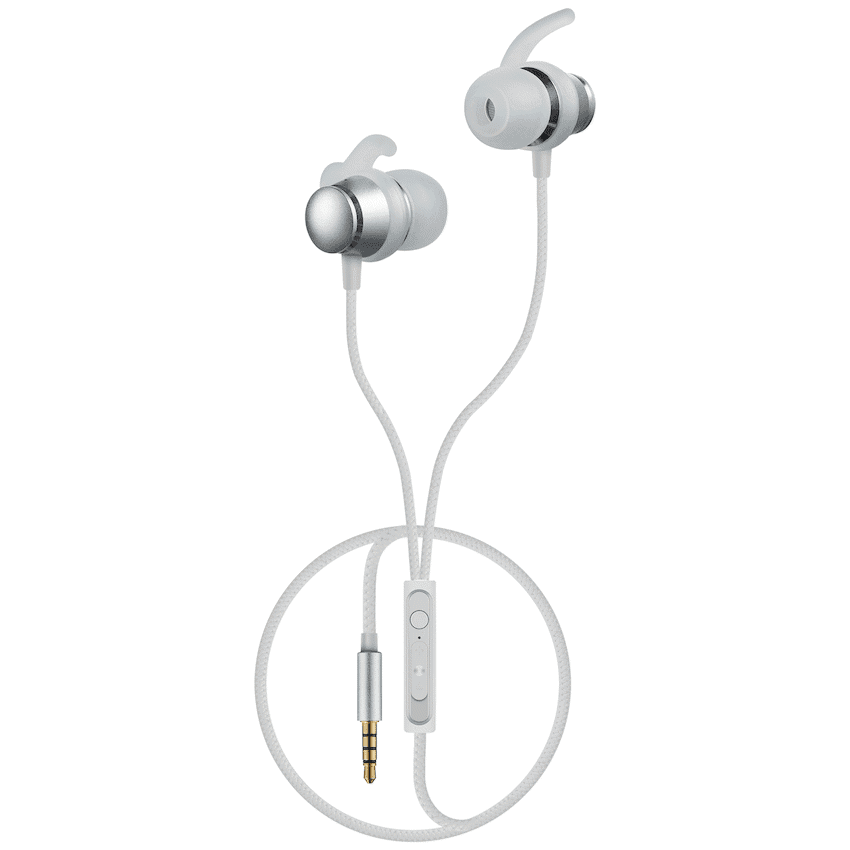 Volkano Titanium Series AUX Earphone - Silver