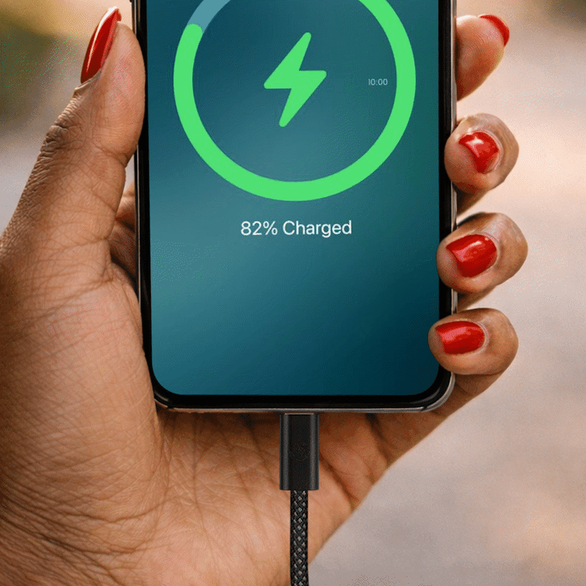 Volkano Weave Series 60w USB C to USB C 1.2m-Black 5