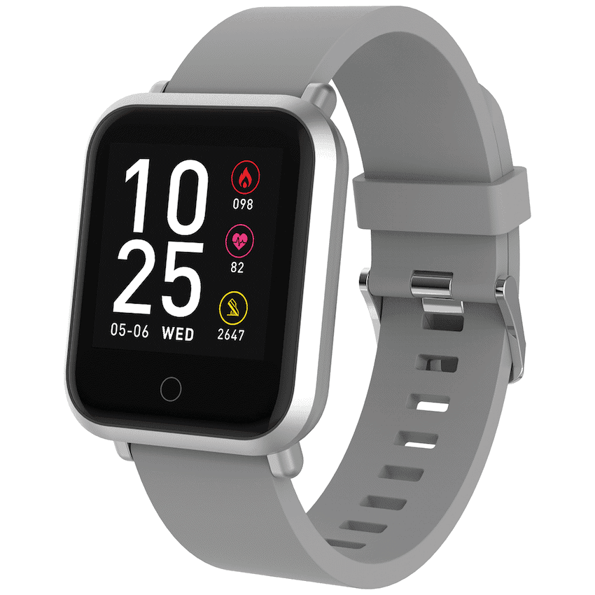 Volkano Active Tech Serene Series Watch with Heart Rate Monitor - Silver 2
