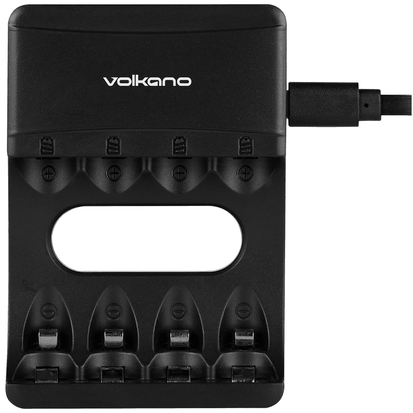 Volkano Extra Series 4-Battery Recharger AA/AAA 2