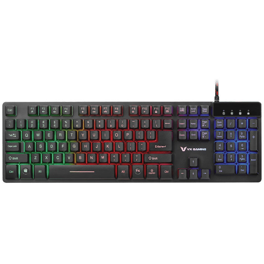 VX Gaming Poseidon Series Semi Mechanical Gaming Keyboard 2