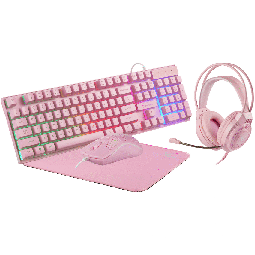 VX Gaming Freya Pink 4 -in-1 Rainbow Combo 2