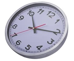 Metal 30cm Wall Clock 2