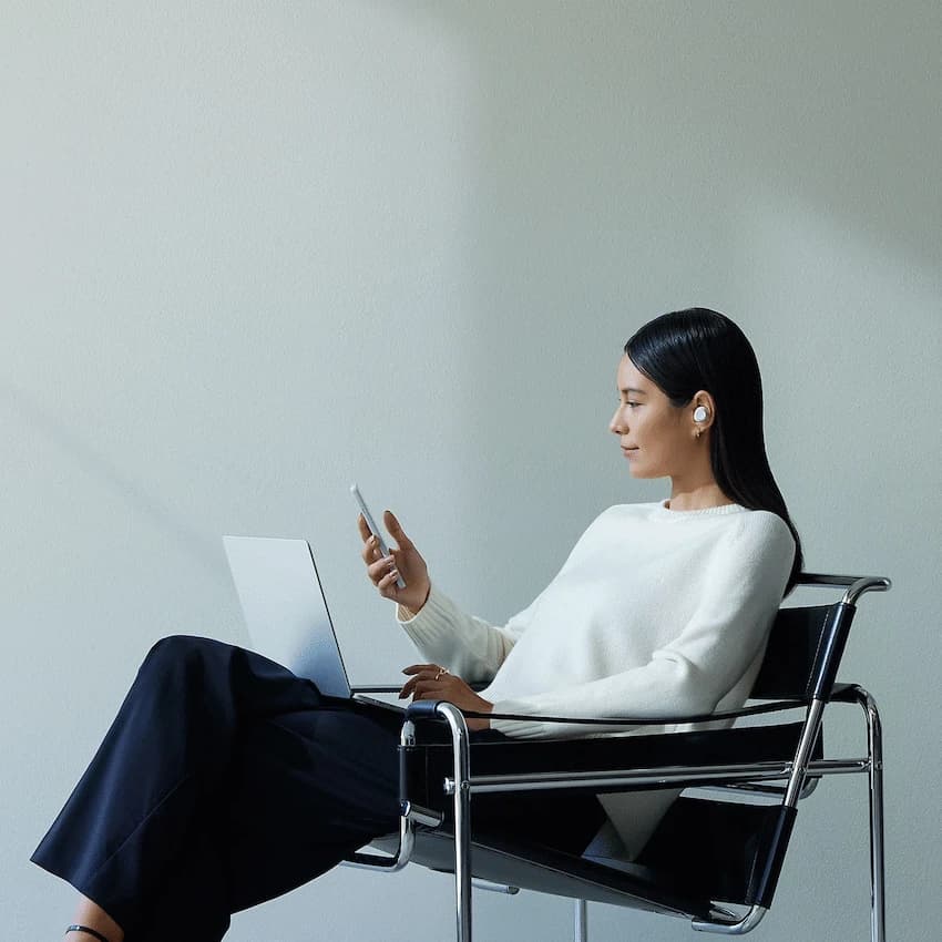 Sony WF-C710N (White) True Wireless Earbuds 5