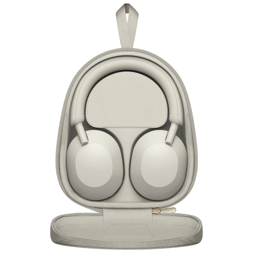 Sony WH1000XM5 (Silver) Noise-Cancelling BT Headphones 3