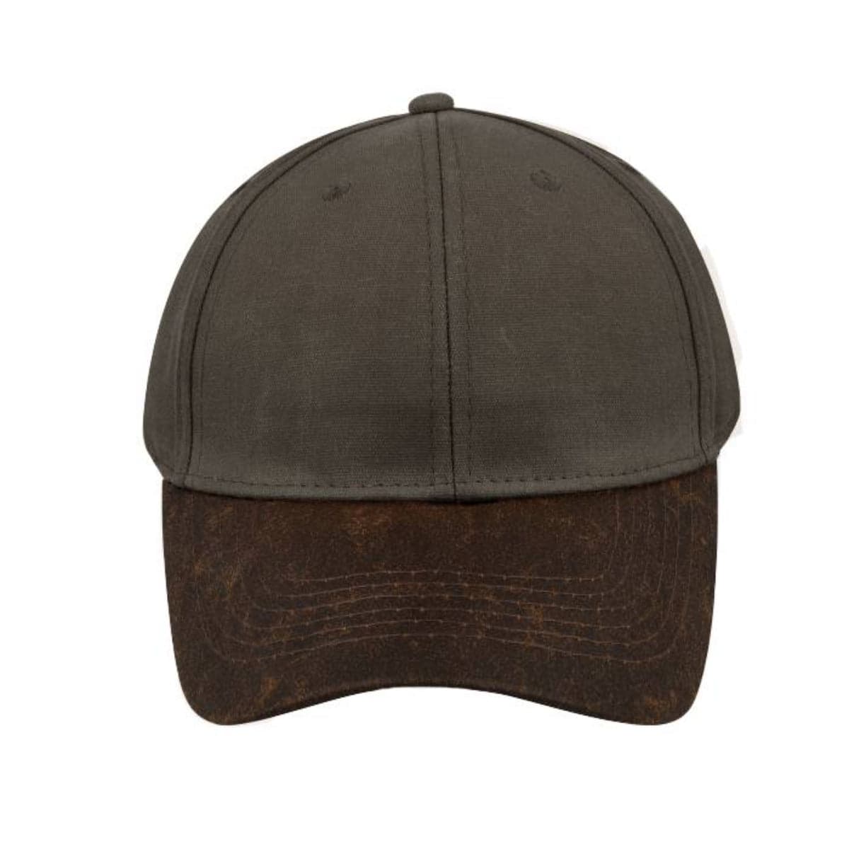 Two-Tone Waxed Oilskin 6 Panel 4