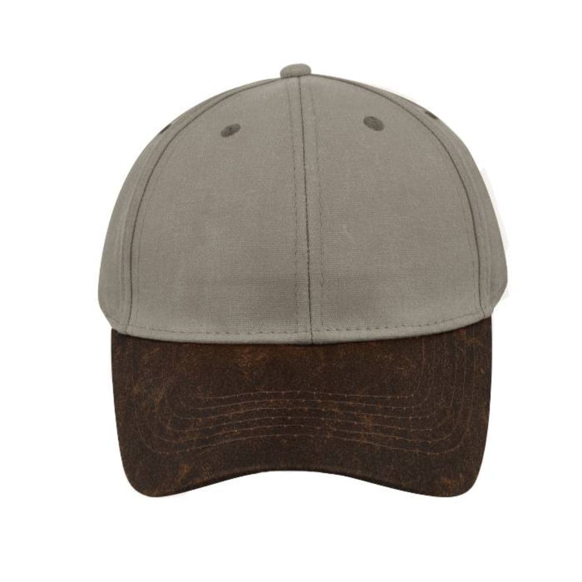 Two-Tone Waxed Oilskin 6 Panel 10