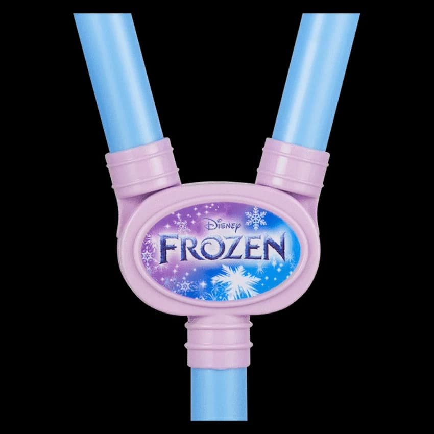 Disney Frozen Double Karaoke Mic Stand with Colourful Lights 4