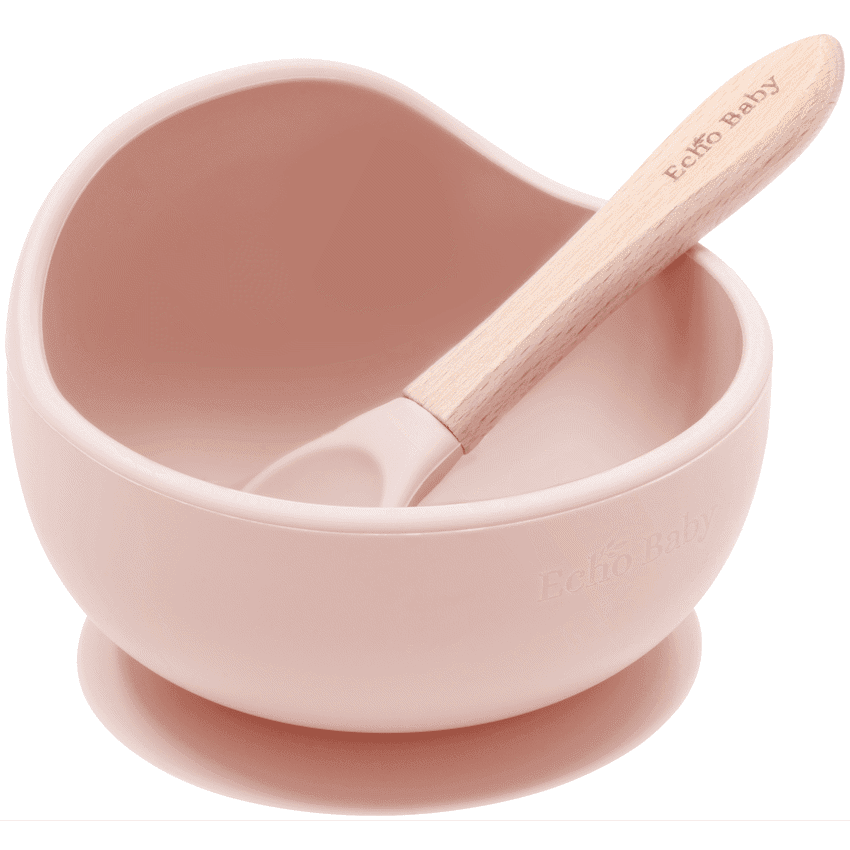 Echo Baby Silicone Suction Bowl and Spoon Set 3