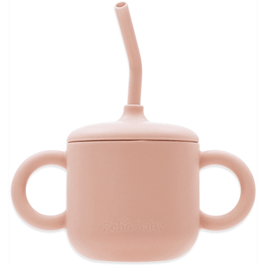 Echo Baby Silicone Training Cup with Straw 3