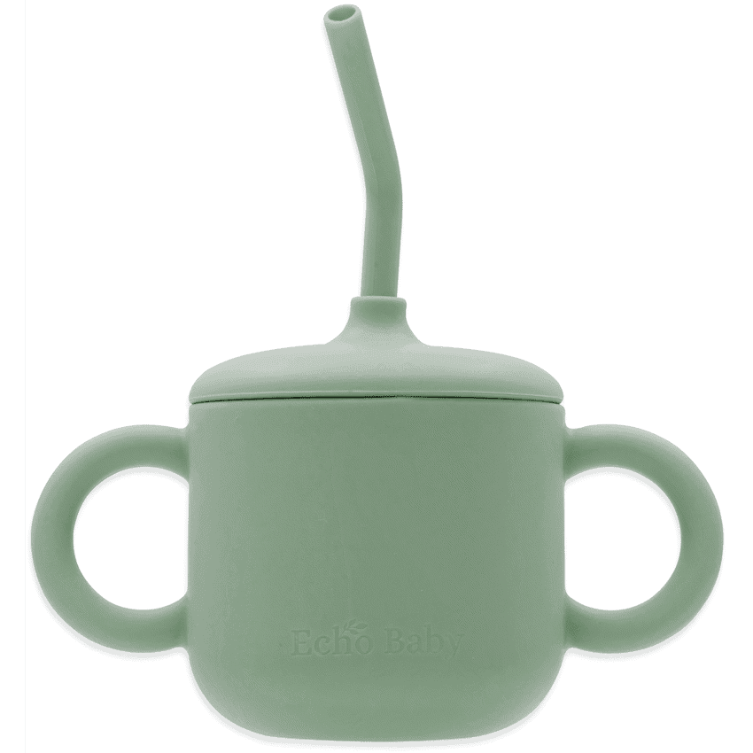 Echo Baby Silicone Training Cup with Straw 4