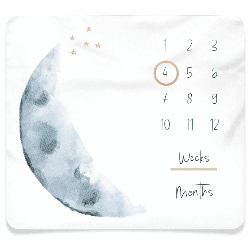 Echo Baby Milestone Blanket 3