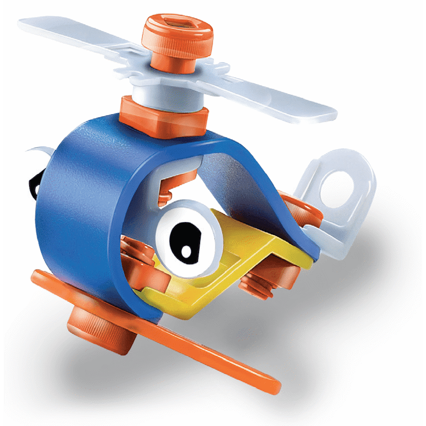 Edu-matic Flexi Build Mini Kit - Helicopter - 14 pcs 10