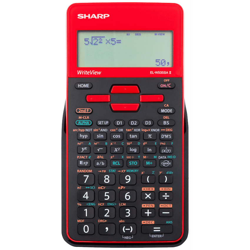 Sharp EL-W535SAII Blue Scientific Calculator 2