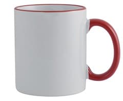 Sublimation Rim Mug 4