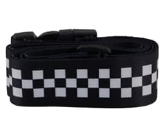 Checkered Luggage Strap 4