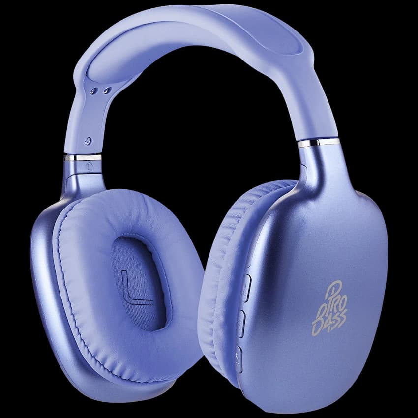 Pro Bass Retro Bluetooth Wireless Headphone with PU Case 2