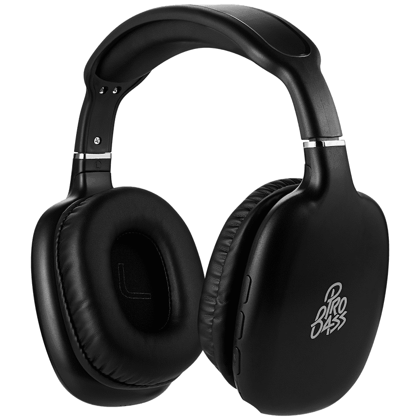 Pro Bass Retro Bluetooth Wireless Headphone with PU Case 3