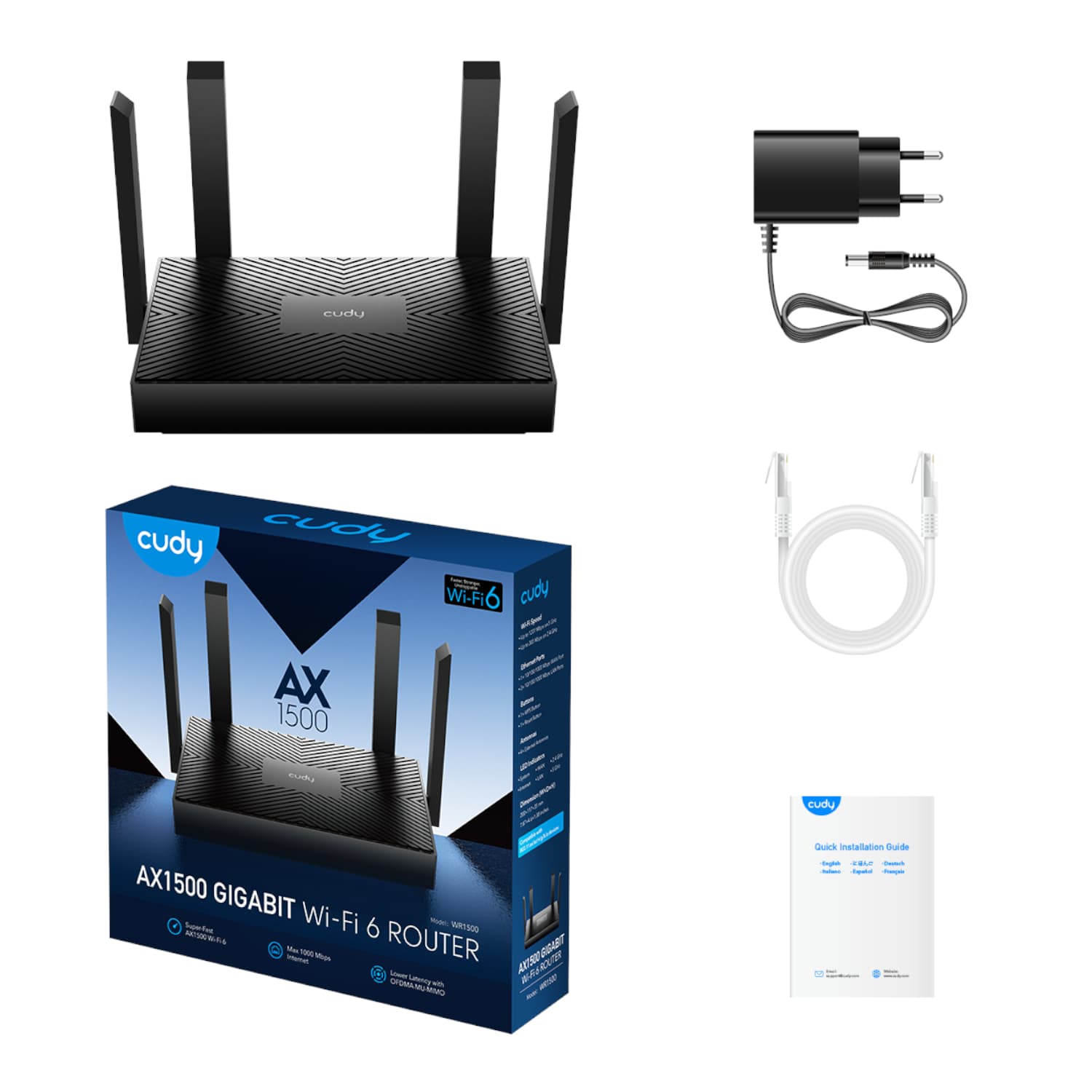 Cudy AX1500 Wi-Fi Router 5
