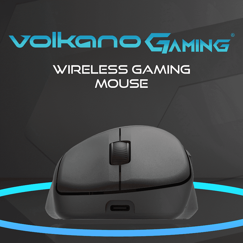 Volkano gaming Arc SL Lightweight Rechargeable multimode Gaming Mouse - Black 6