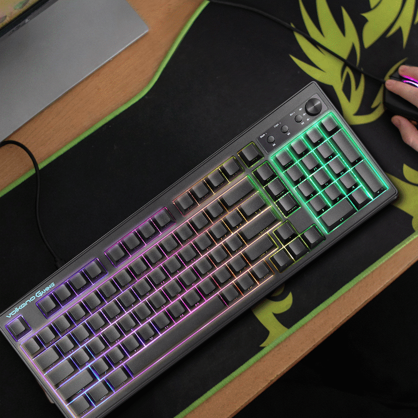 Volkano Gaming Shadow X1 Wired Gaming Keyboard with RGB lighting 7
