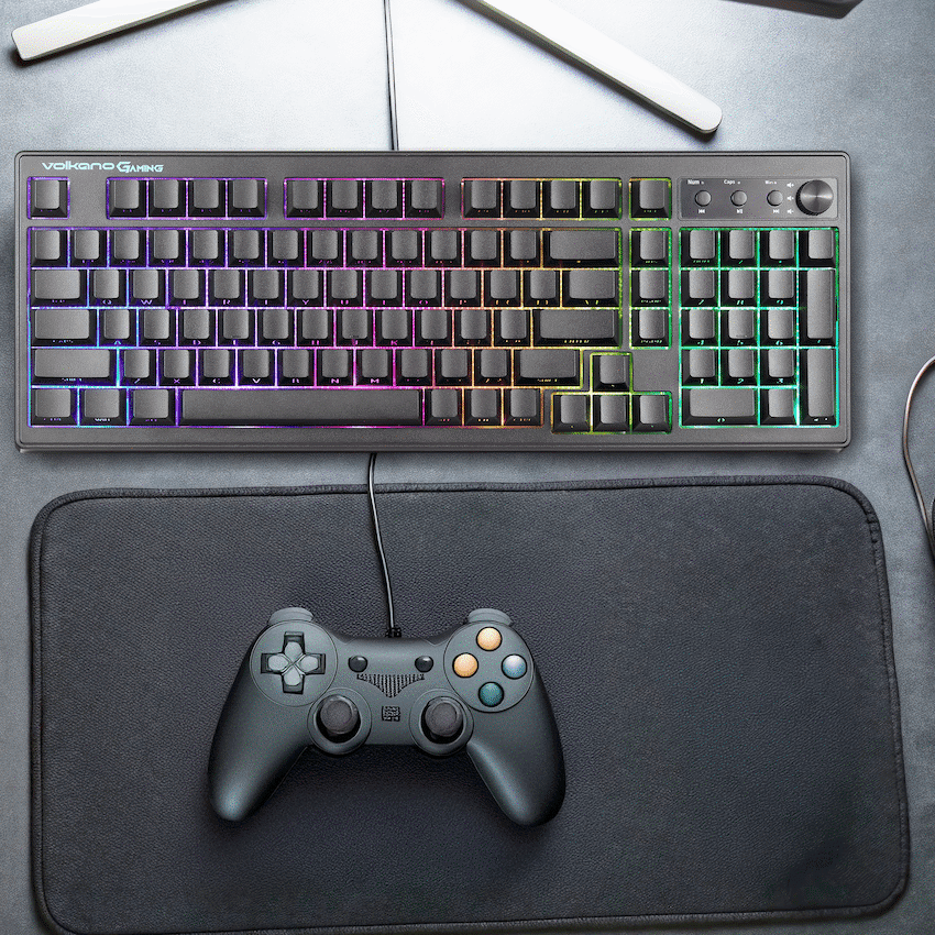 Volkano Gaming Shadow X1 Wired Gaming Keyboard with RGB lighting 9