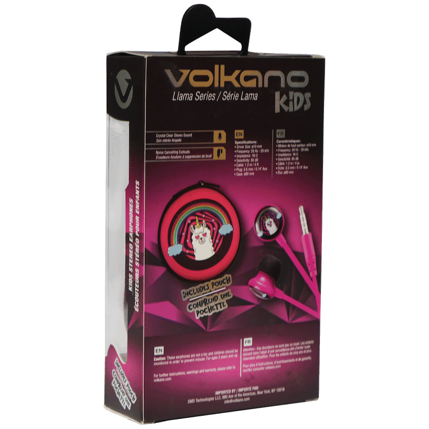 Volkano Kids Earphones - Llama Series 2
