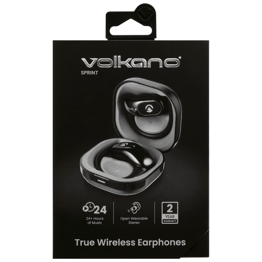 Volkano Sprint Series OWS Earphones - Black 8