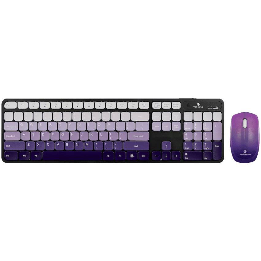 Volkano Prism Series Bluetooth Wireless Keyboard and Mouse 2