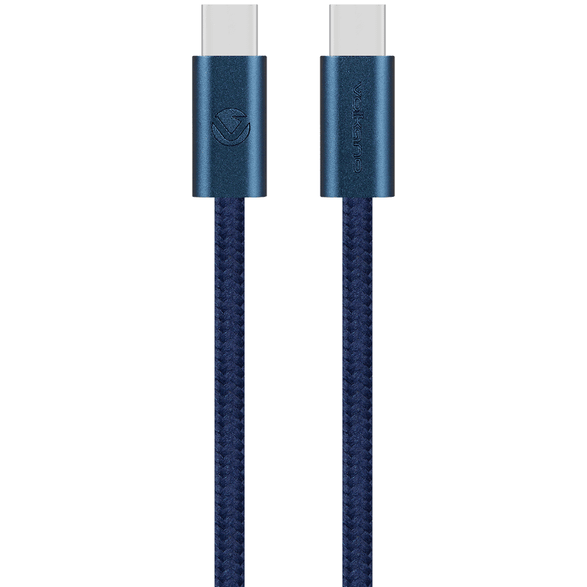 Volkano Weave Series 60w USB C to USB C 1.2m-Black 4