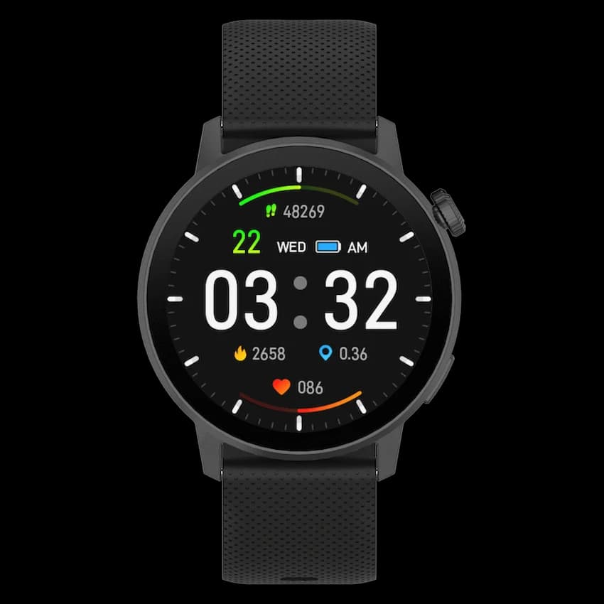 Volkano Orion Series Unisex GPS Watch - Black 2