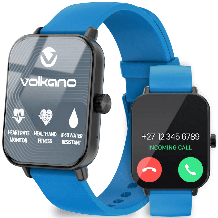 Volkano Chroma Series Smartwatch with Black Strap 2