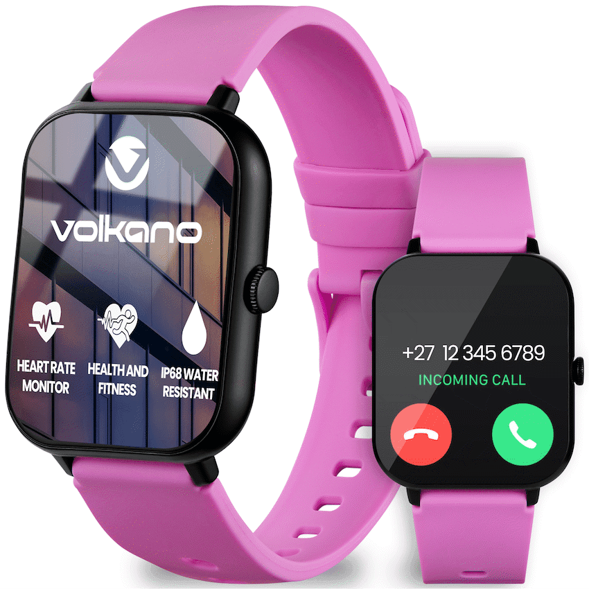 Volkano Chroma Series Smartwatch with Black Strap 3