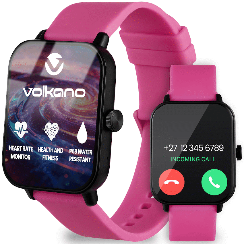 Volkano Chroma Series Smartwatch with Black Strap 4