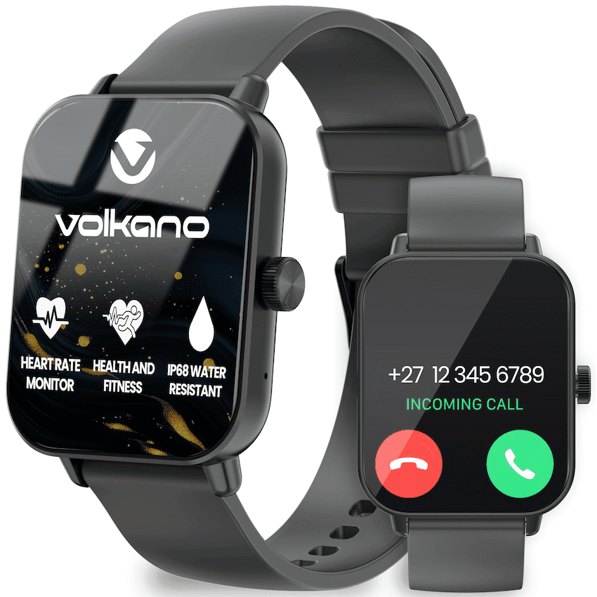 Volkano Chroma Series Smartwatch with Black Strap 7