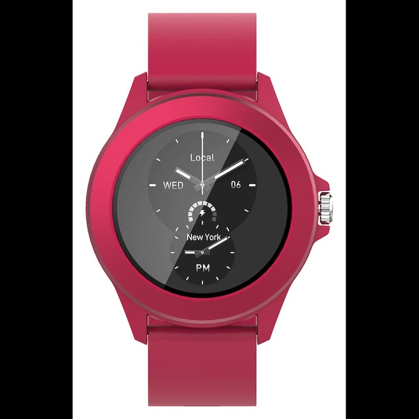 Volkano Splash Series Round Smartwatch - Red 6