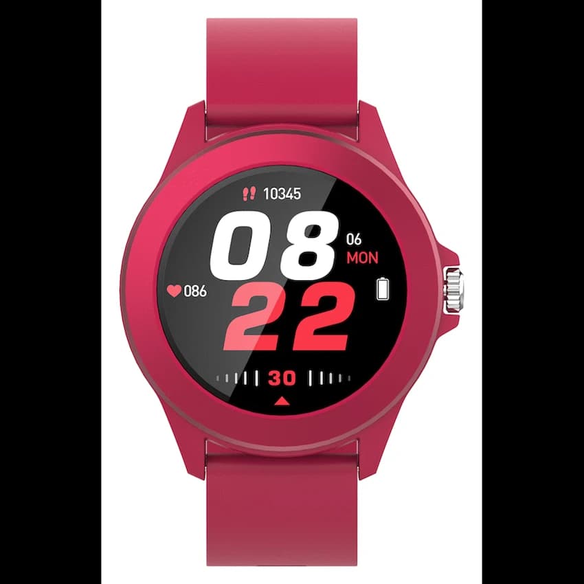 Volkano Splash Series Round Smartwatch - Red 7