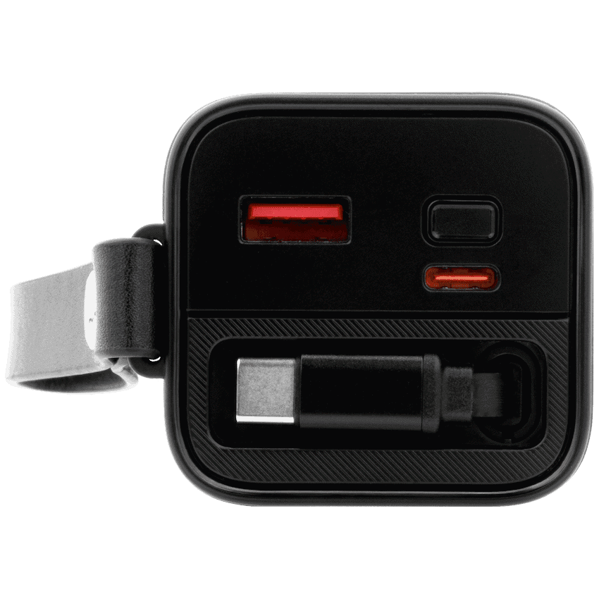 VolkanoX Titan Series - 20 000 mAh - Power Bank with retractable Type-C Cable with Flashlight 3