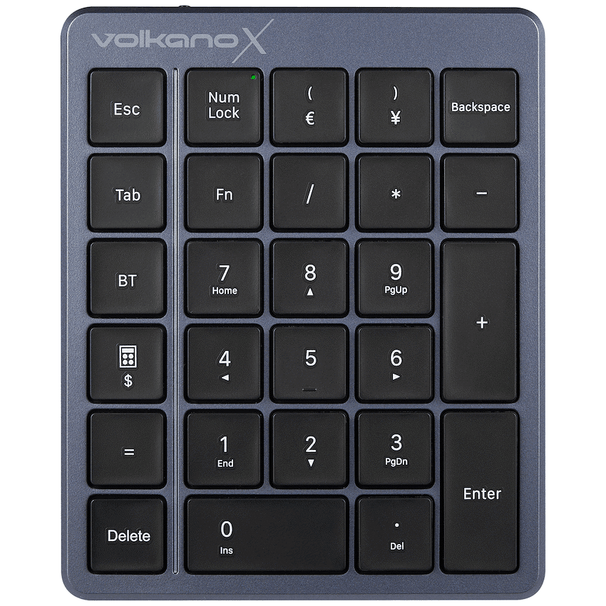 Volkano X Numeric Series Keypad With Scissor keys - Black 2