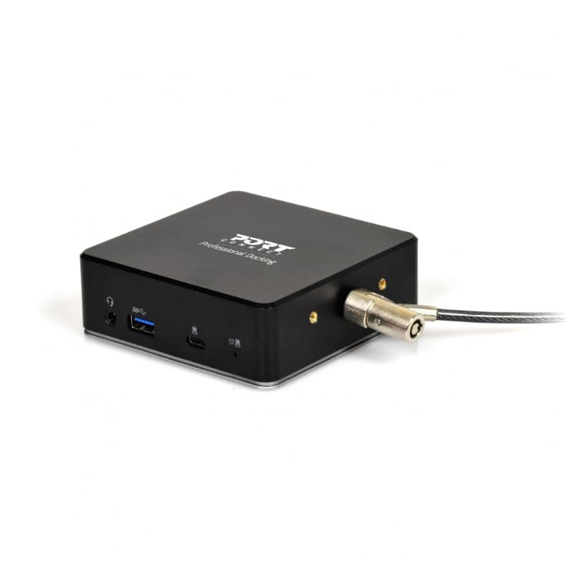 Port USB Type-C to 1 x RJ45|2 x USB3.1 Gen1|2 x HDMI|1 x Type-C|1 x USB3.1 Gen1 | Apple Charging 2.4A|1 x Aux Dock - Black 2