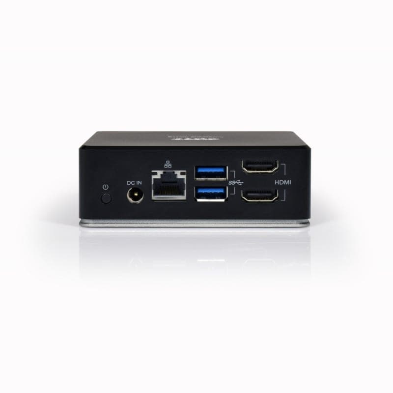 Port USB Type-C to 1 x RJ45|2 x USB3.1 Gen1|2 x HDMI|1 x Type-C|1 x USB3.1 Gen1 | Apple Charging 2.4A|1 x Aux Dock - Black 3