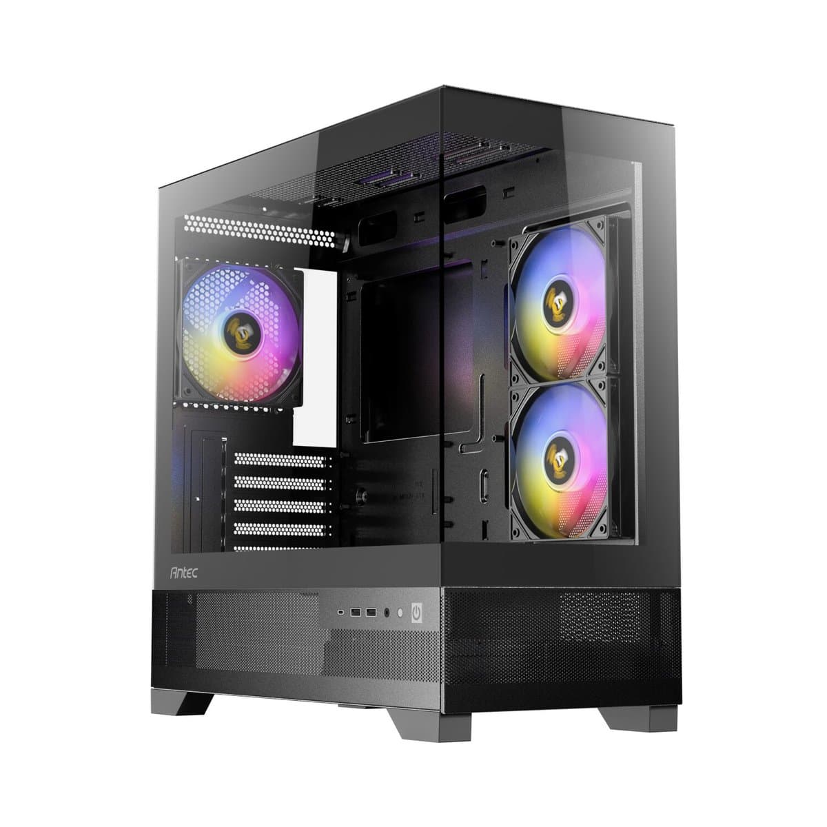 Antec CX500M ARGB Gaming Chassis | M-ATX | ITX | Type-C - Black 1