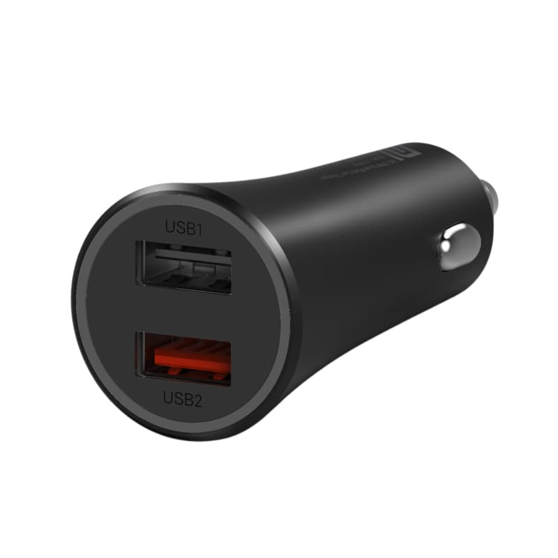 Xiaomi 37W Dual-Port Car Charger - Black 1