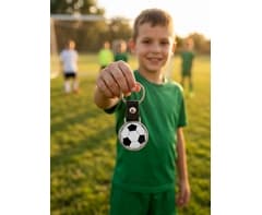 Soccer Ball Keyring 5