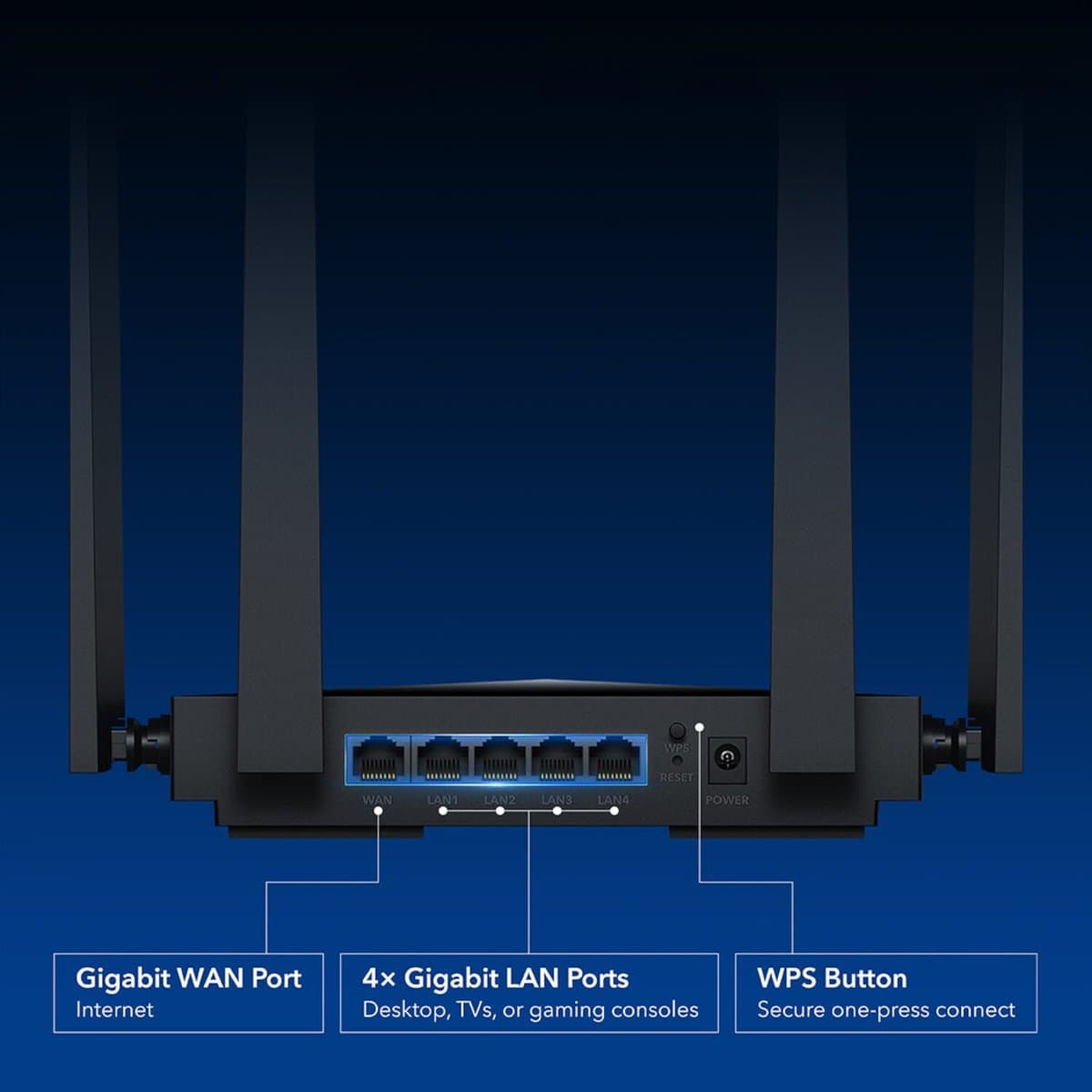 Cudy BE3600 Gigabit Wi-Fi 7 Router (WR3600) 5