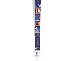 Petersham Lanyard Single Sided with Lobster Ring 1