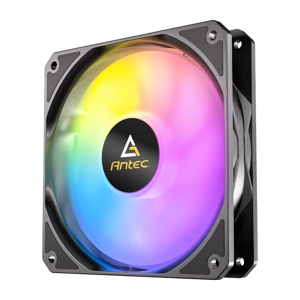 Antec P12 ARGB 120 PWM Case Fan 3 Pack - Black 4