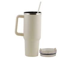1200ml Hydro Travel Tumbler - Cream 4