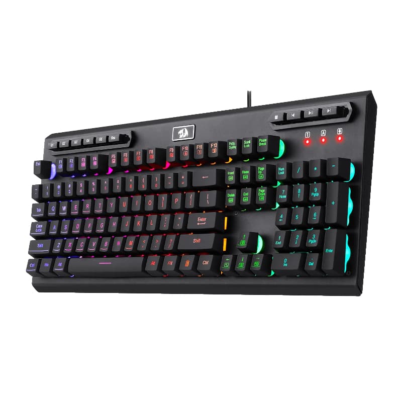 REDRAGON ADITYA Membrane Keyboard - Black 3