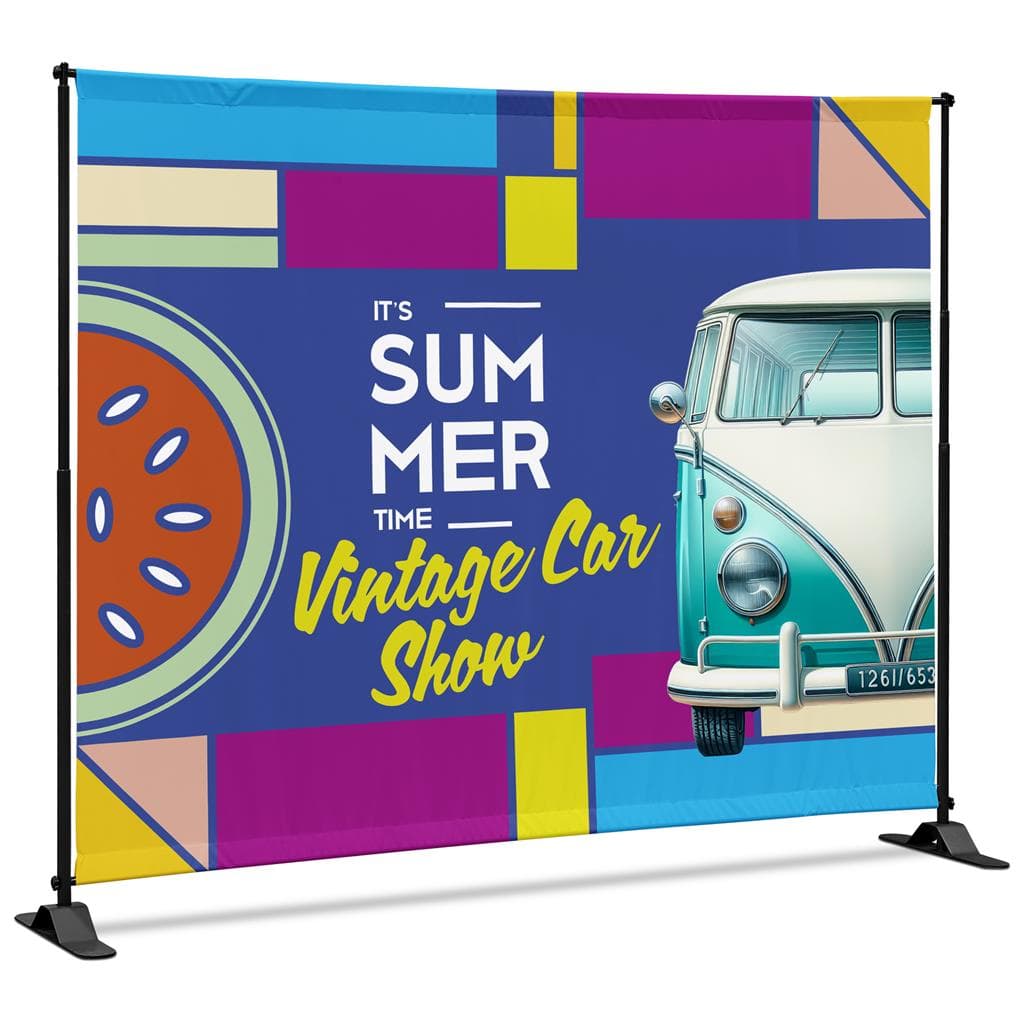 Adjustable Banner Stand Eco 1.6m x 2m 8